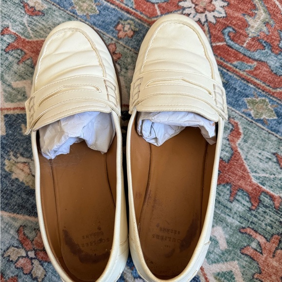 Sezane Ecru Andre Loafers - Picture 5 of 5